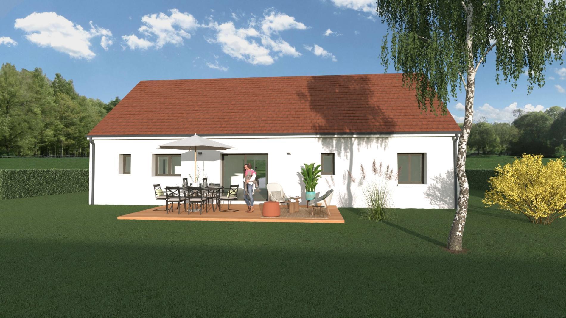 Modèle 3 chambres 105m² + Garage