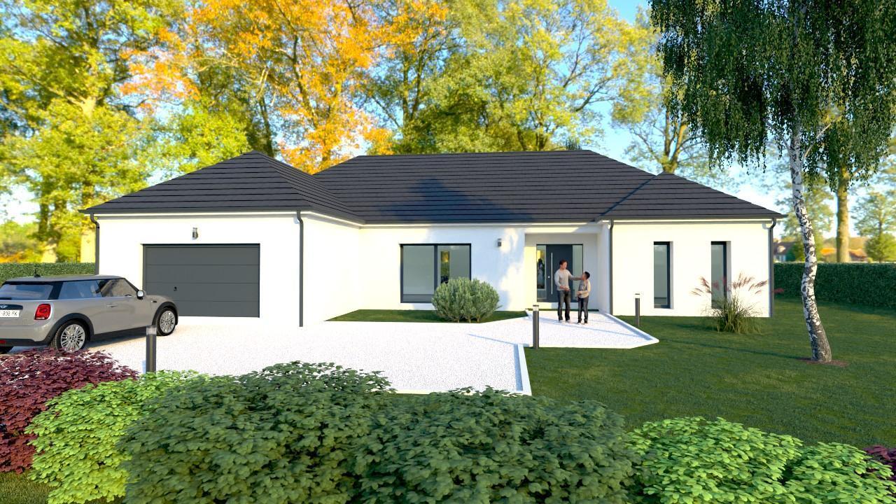 Modèle 3 chambres 157m² + Garage