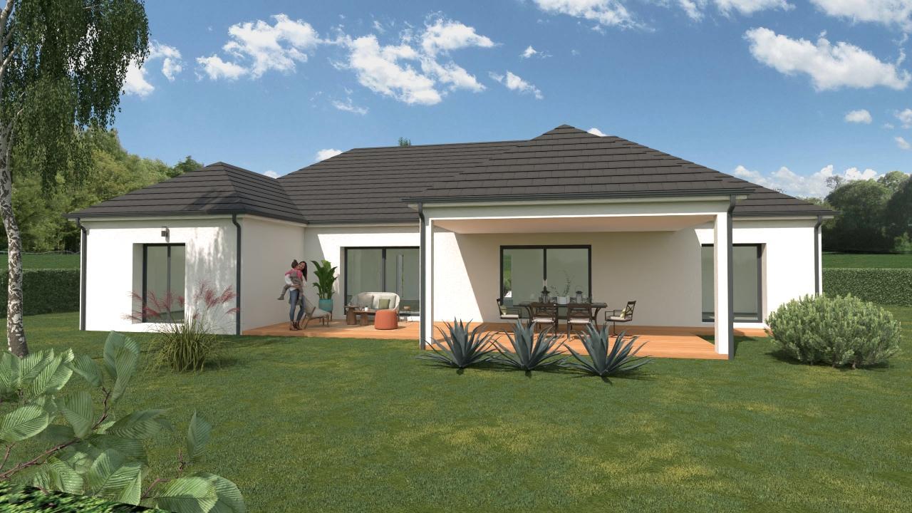 Modèle 3 chambres 157m² + Garage