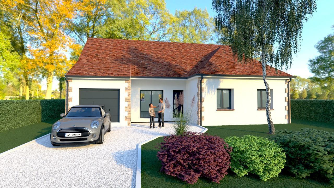 Modèle 4 chambres 118m² + Garage