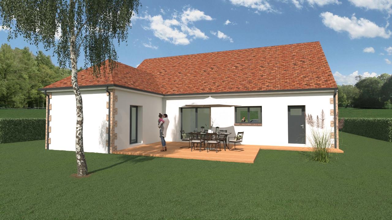 Modèle 4 chambres 118m² + Garage