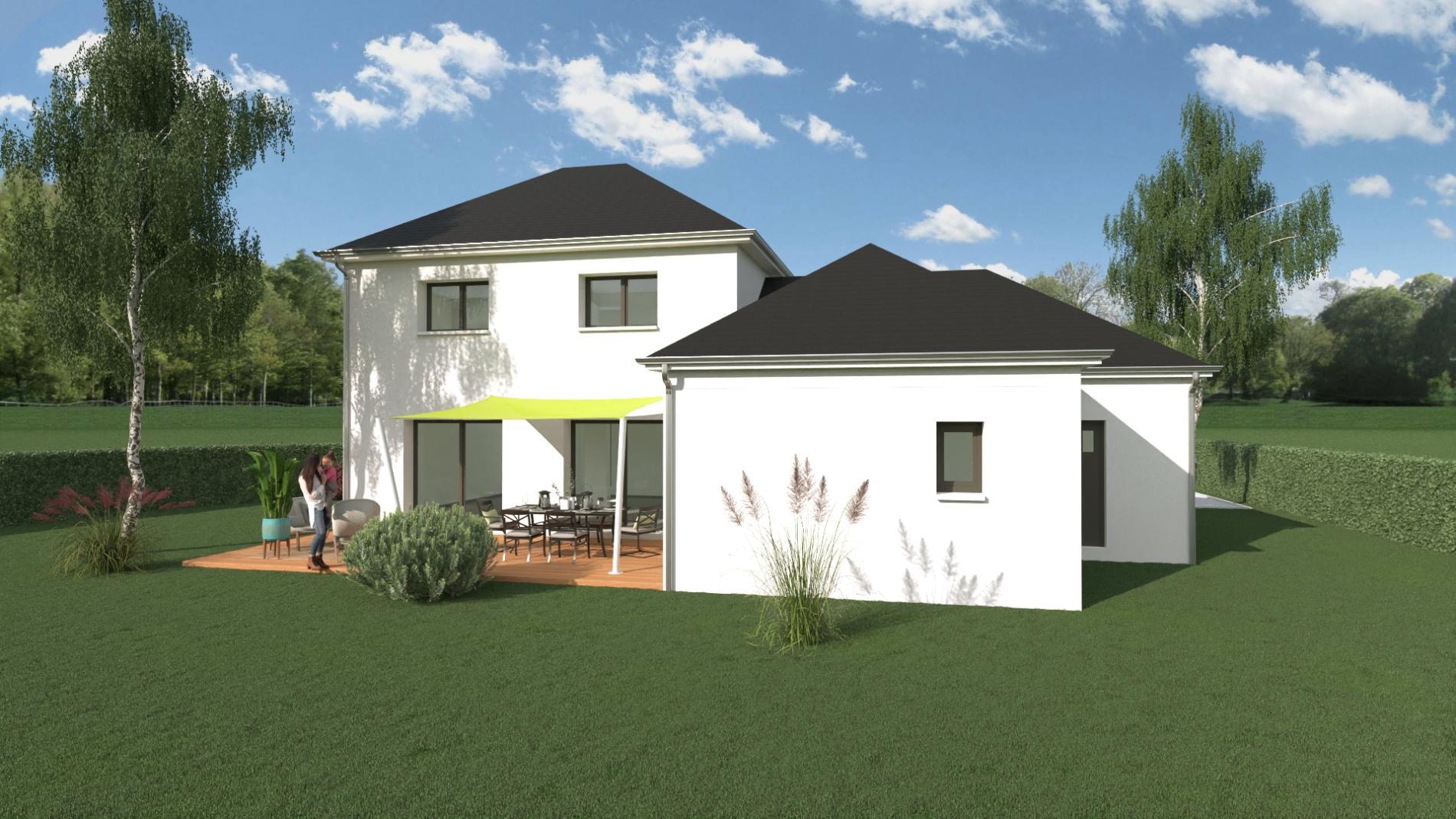 Modèle 3 chambres 117m² + Garage